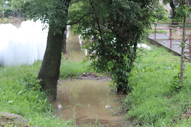 Ulewy przetoczyły się przez region