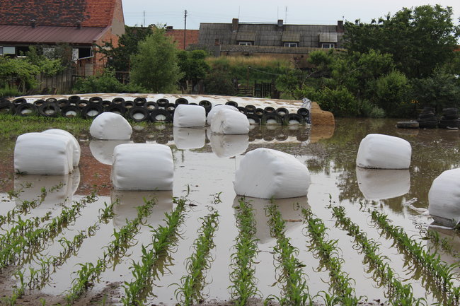 Ulewy przetoczyły się przez region