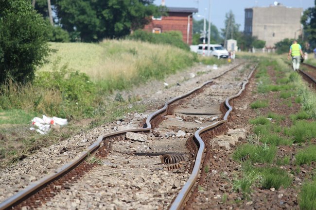 Wykoleiła się część pociągu