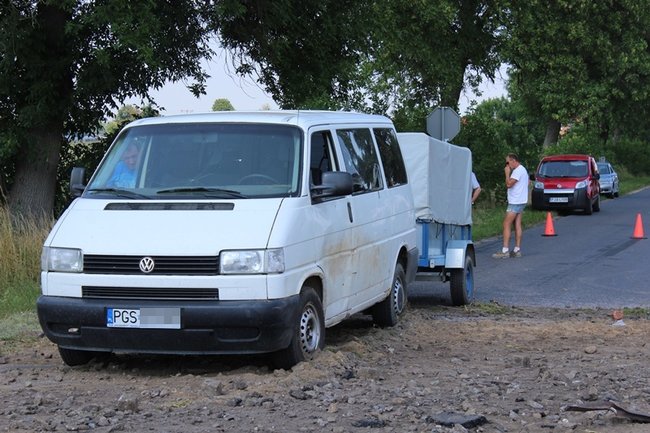 Wykoleiła się część pociągu