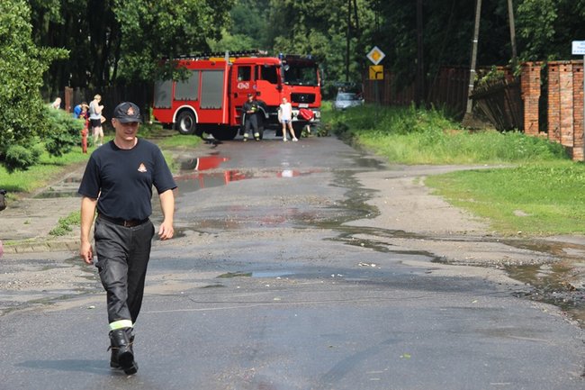 Potężna burza przeszła przez powiat