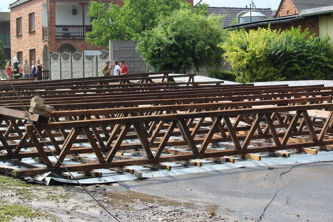 Potężna burza przeszła przez powiat