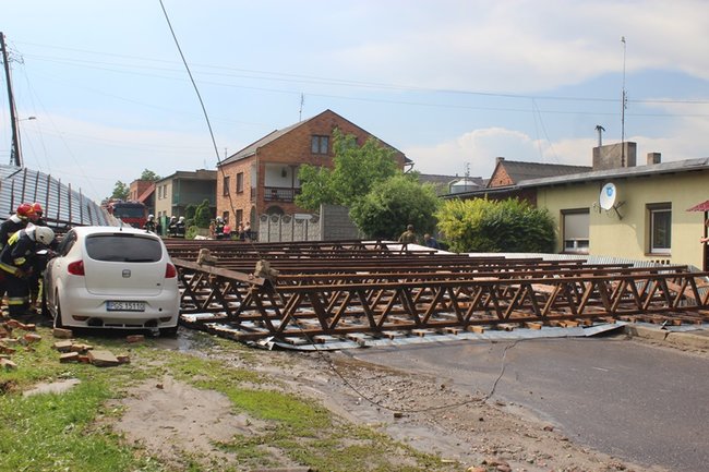 Potężna burza przeszła przez powiat