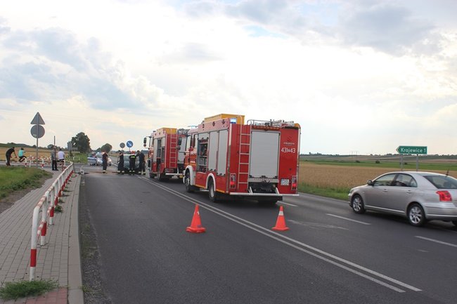 Zderzyły się dwa peugeoty