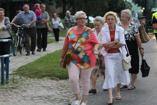 Wierni przeszli na Świętą Górę
