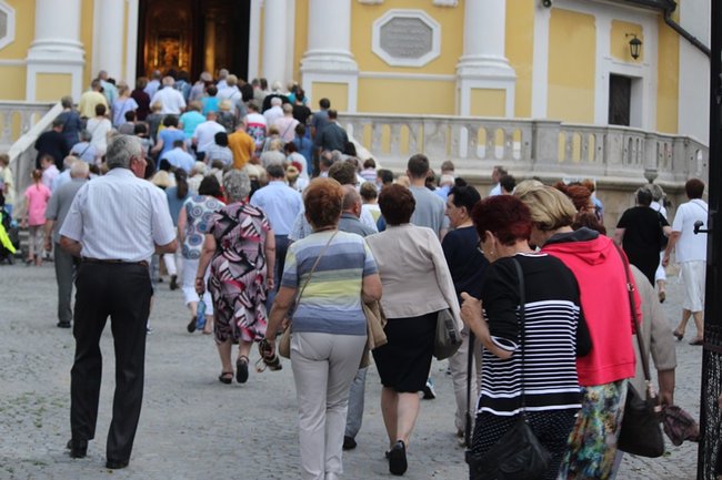 Wierni przeszli na Świętą Górę