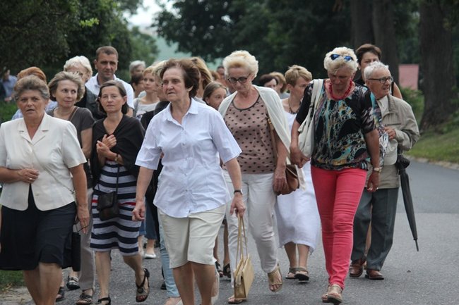 Wierni przeszli na Świętą Górę