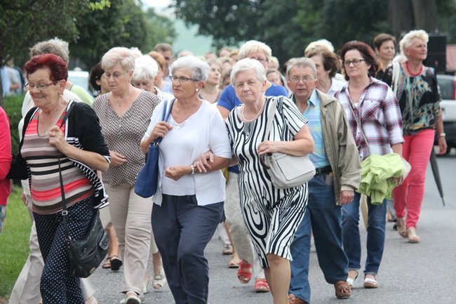 Wierni przeszli na Świętą Górę