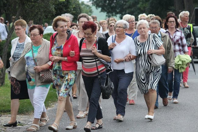 Wierni przeszli na Świętą Górę
