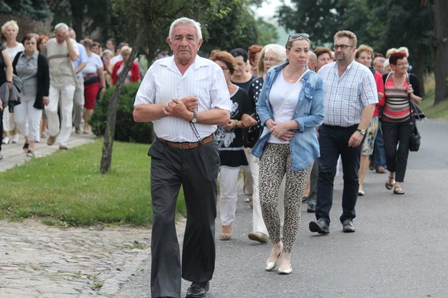 Wierni przeszli na Świętą Górę