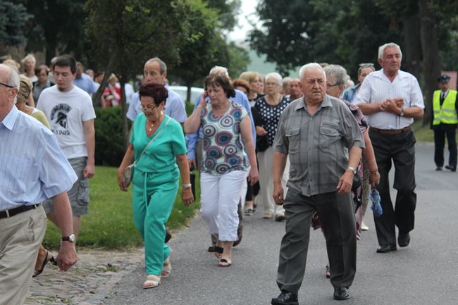 Wierni przeszli na Świętą Górę