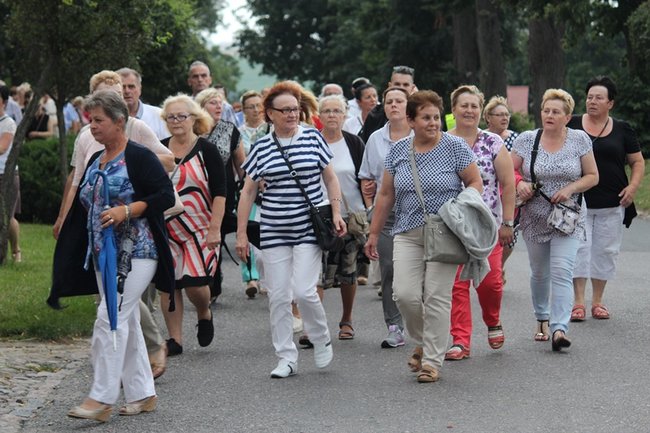 Wierni przeszli na Świętą Górę