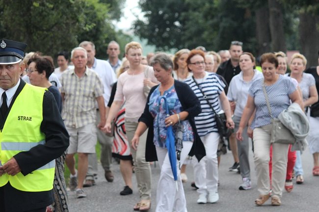 Wierni przeszli na Świętą Górę
