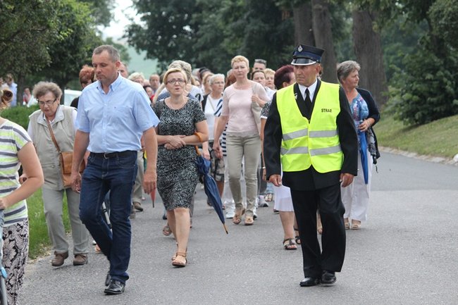 Wierni przeszli na Świętą Górę