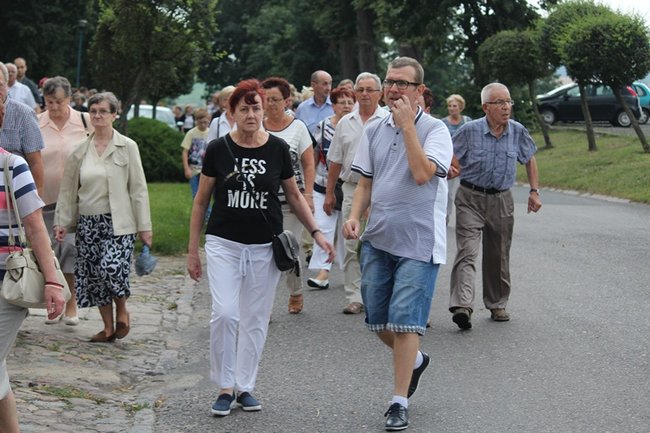 Wierni przeszli na Świętą Górę