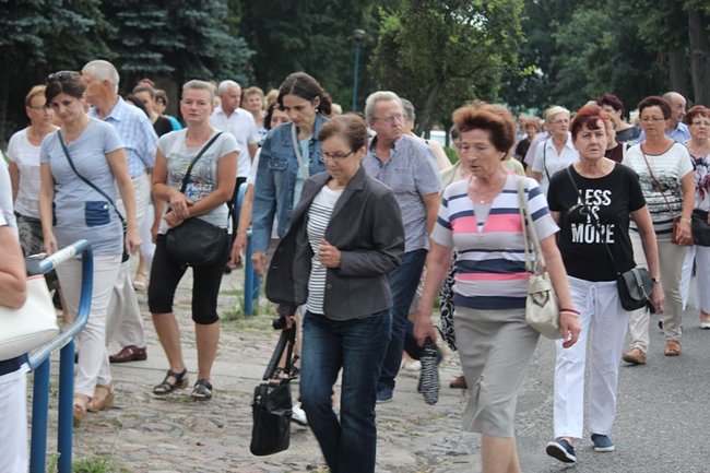Wierni przeszli na Świętą Górę