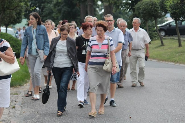 Wierni przeszli na Świętą Górę