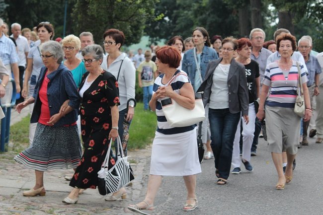 Wierni przeszli na Świętą Górę