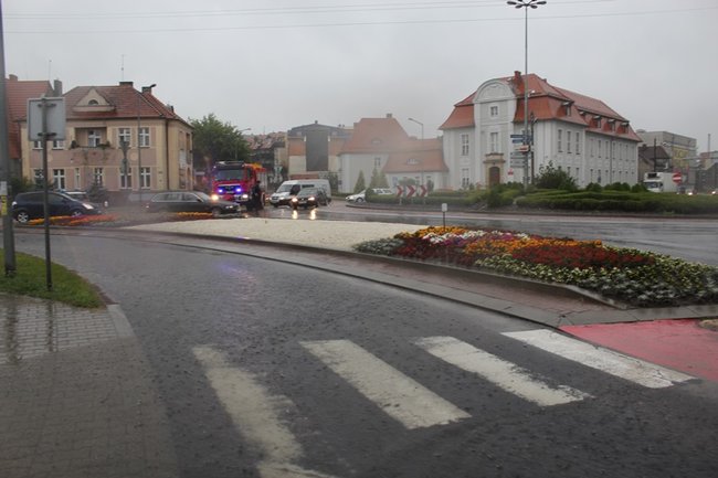 Ulewa przetacza się przez powiat