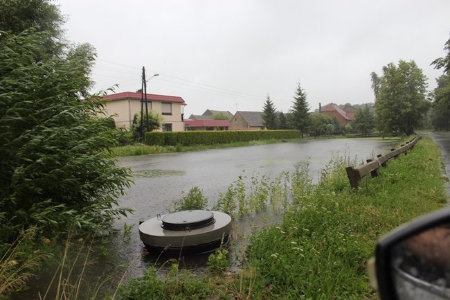 Ulewa przetacza się przez powiat