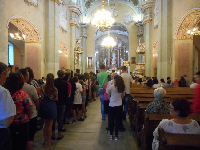 Chętnych było więcej niż pielgrzymów