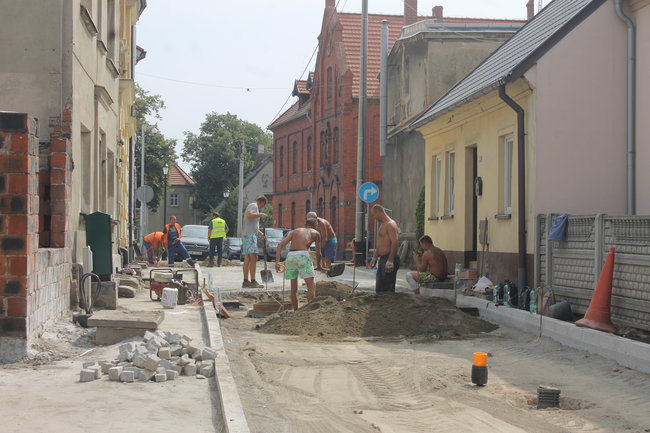 Prace są już na półmetku...