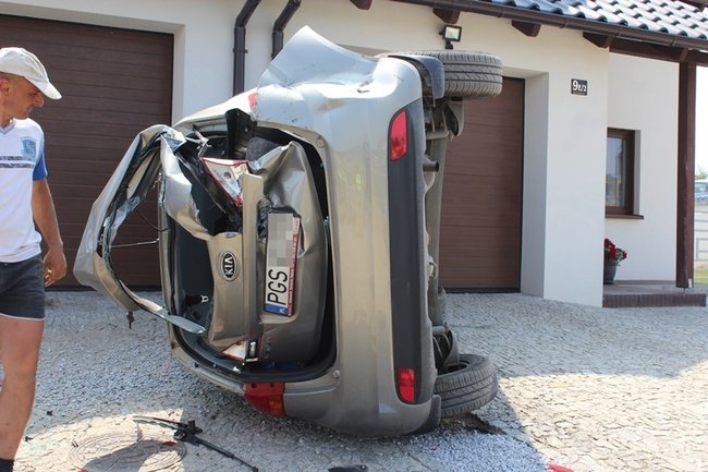 Wypadek na gostyńskim Pożegowie