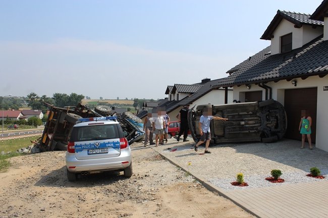 Wypadek na gostyńskim Pożegowie