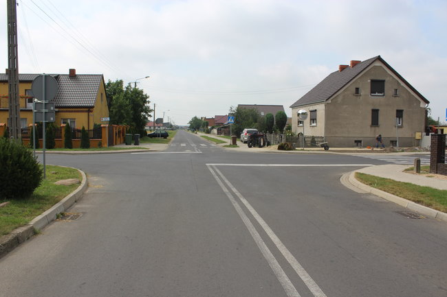Oddał grunt, żeby było bezpieczniej