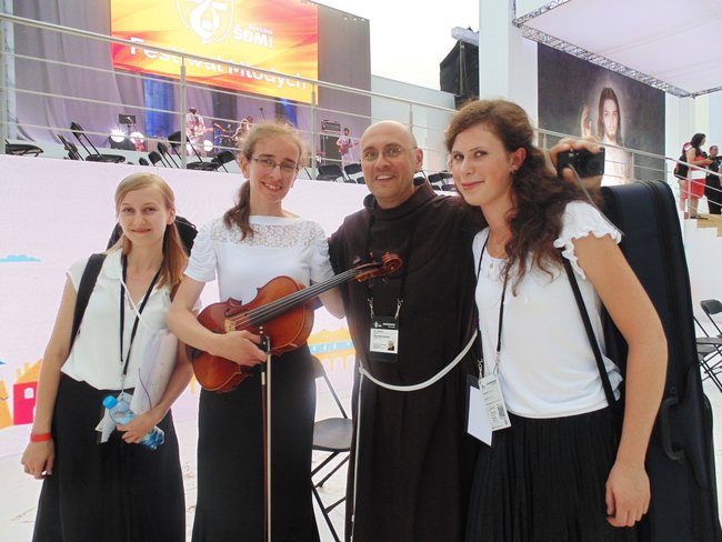 Zagrała dla papieża Franciszka