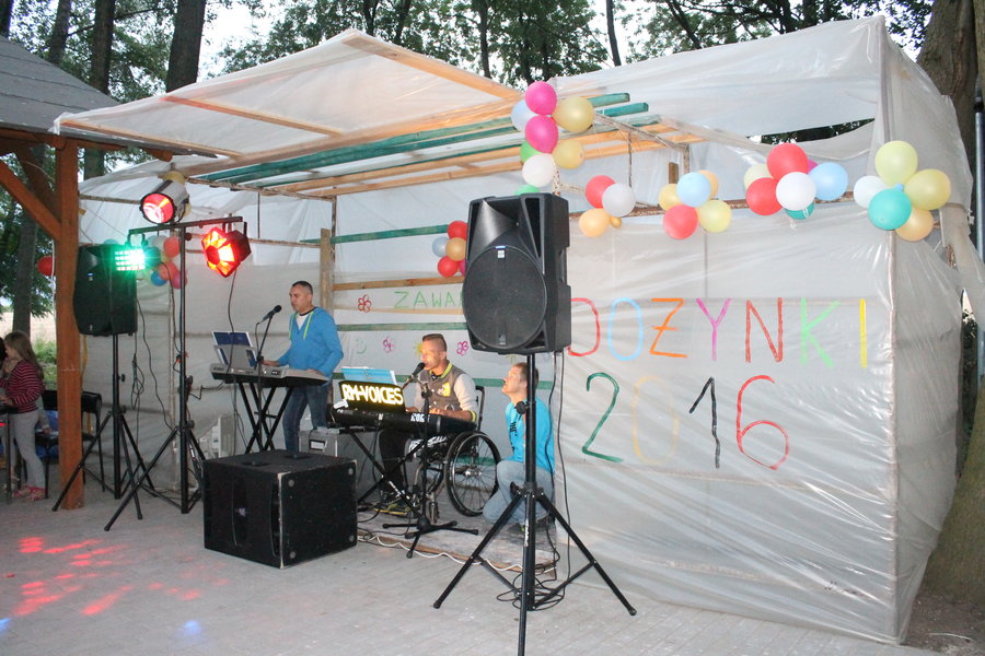 Pogoda nie rozpieszczała