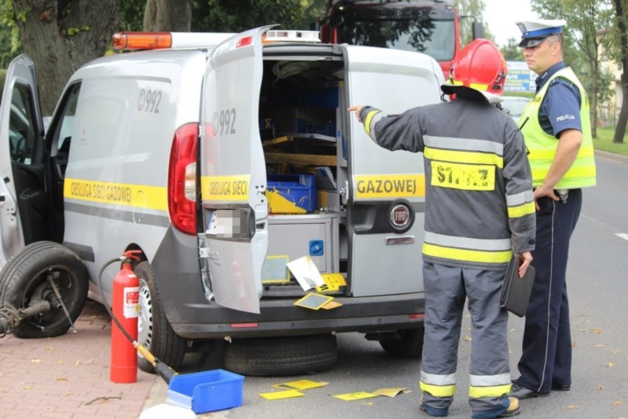 Mógł zasłabnąć za kierownicą