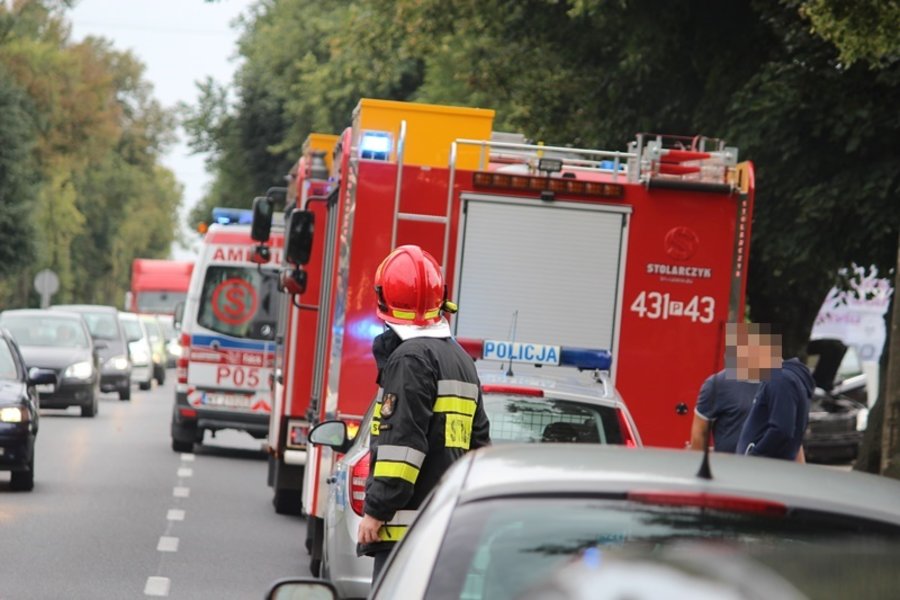 Mógł zasłabnąć za kierownicą