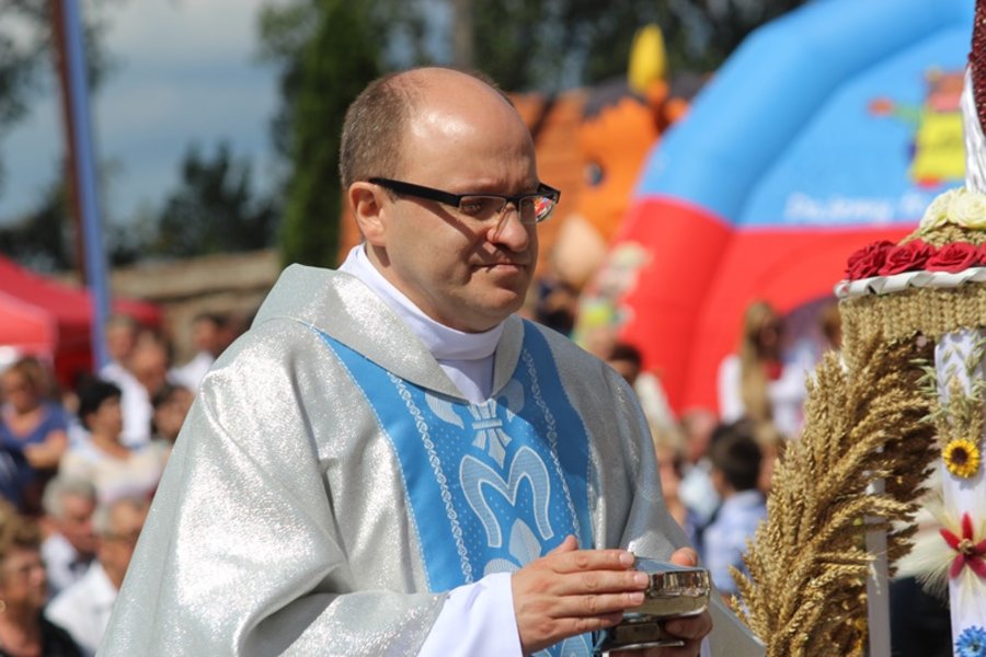 Poświęcili plony, dziękując Bogu