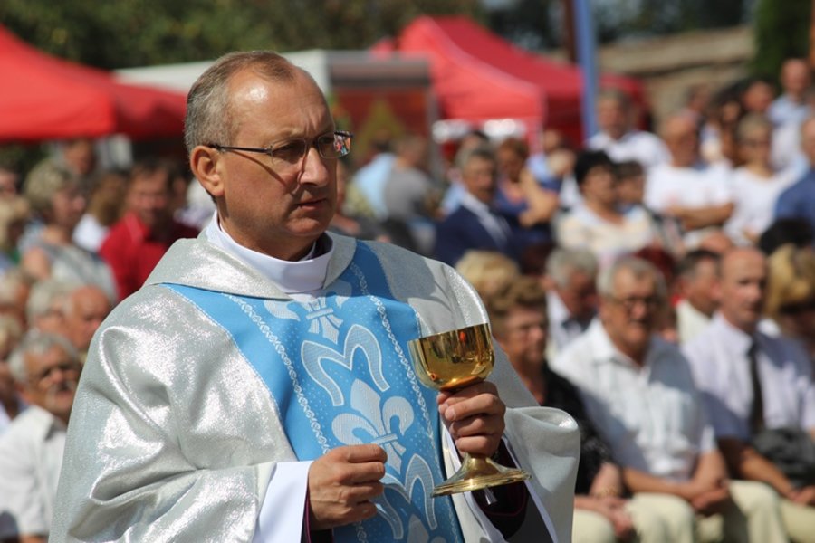 Poświęcili plony, dziękując Bogu