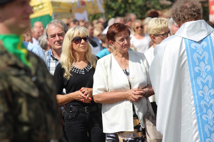 Poświęcili plony, dziękując Bogu