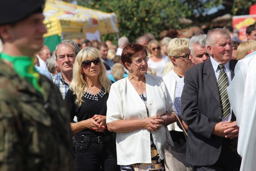Poświęcili plony, dziękując Bogu