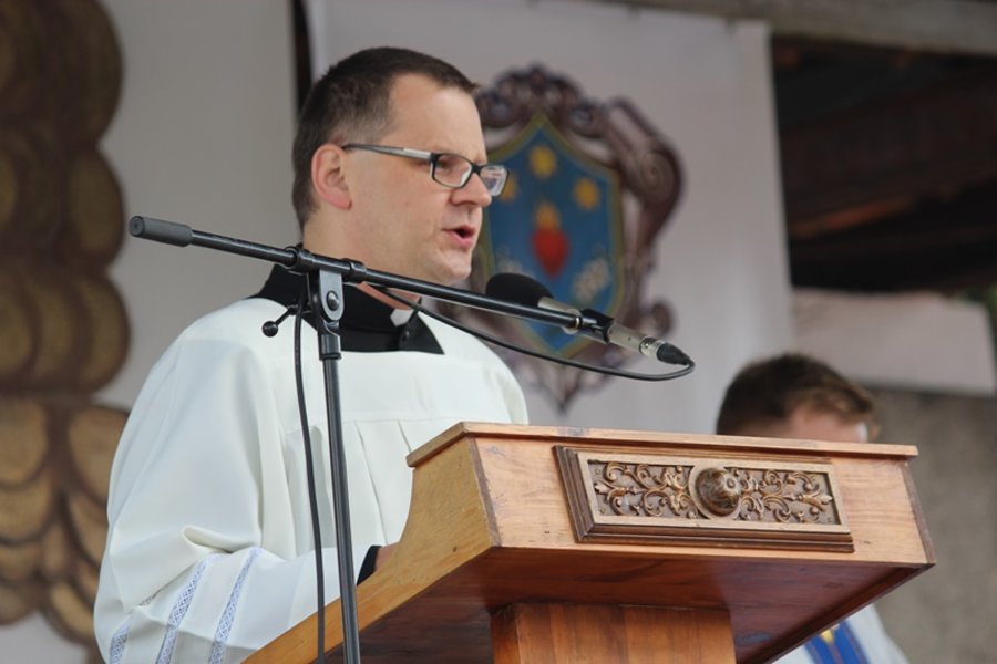 Poświęcili plony, dziękując Bogu