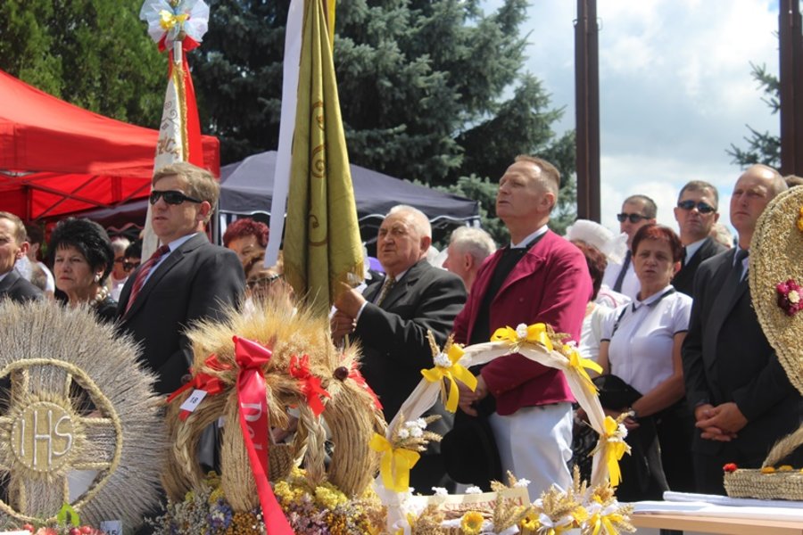 Poświęcili plony, dziękując Bogu