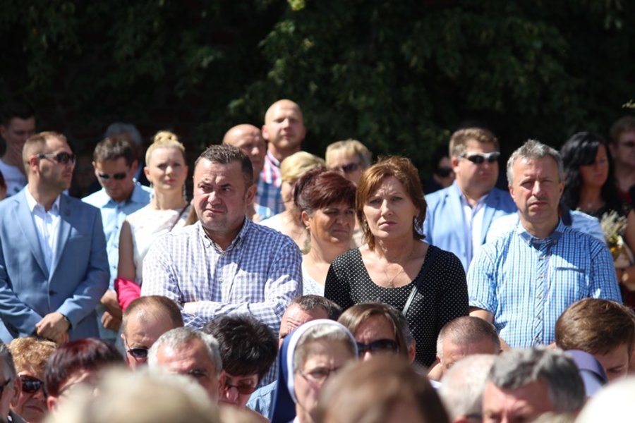 Poświęcili plony, dziękując Bogu