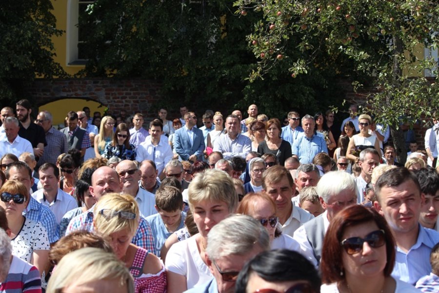 Poświęcili plony, dziękując Bogu