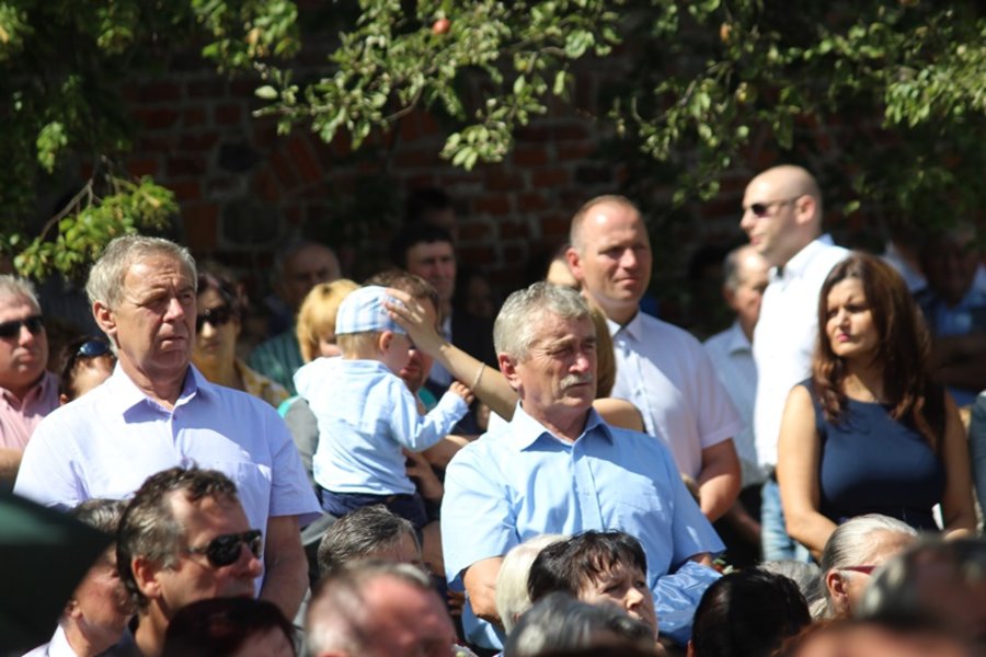 Poświęcili plony, dziękując Bogu