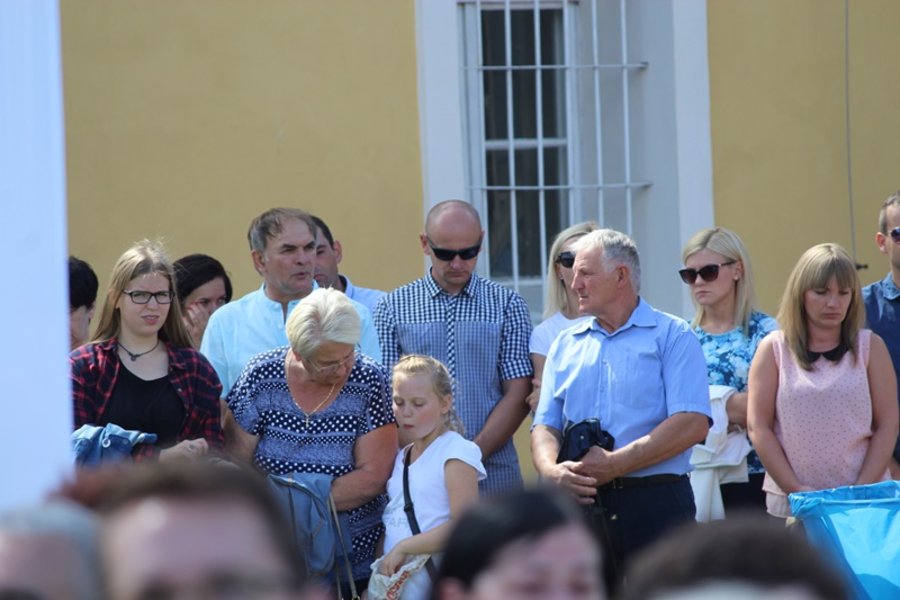 Poświęcili plony, dziękując Bogu