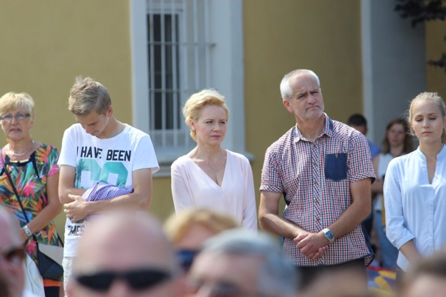 Poświęcili plony, dziękując Bogu
