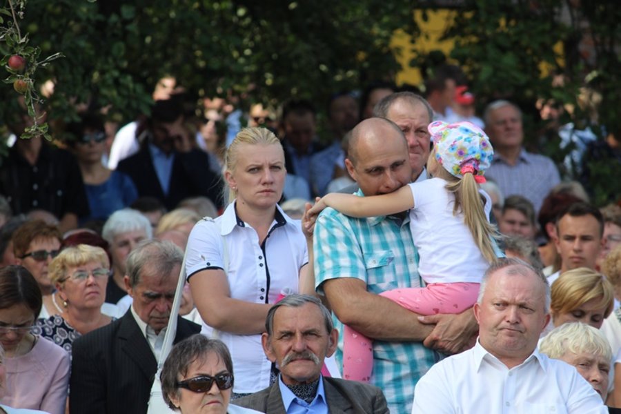 Poświęcili plony, dziękując Bogu