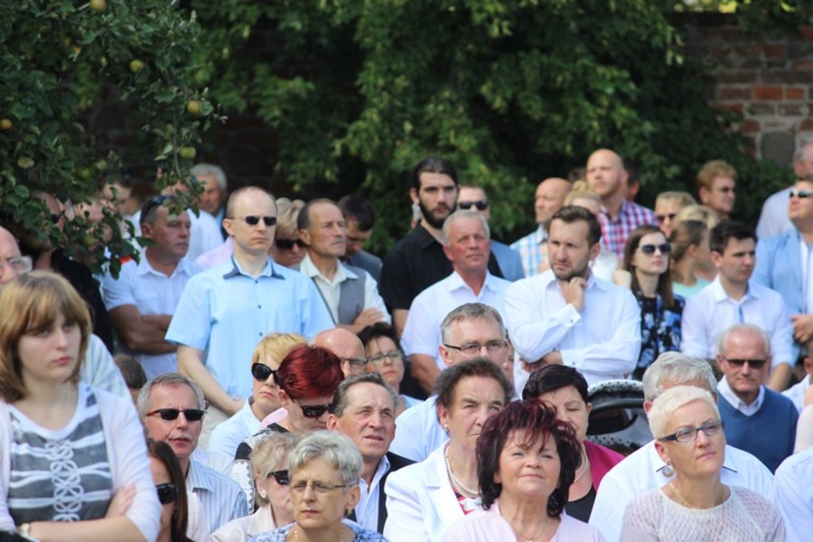 Poświęcili plony, dziękując Bogu