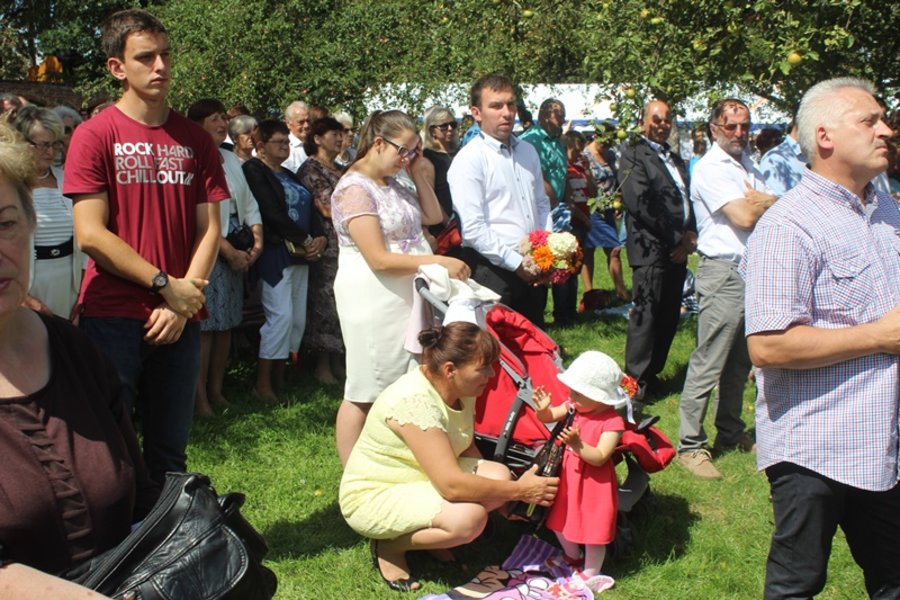 Poświęcili plony, dziękując Bogu