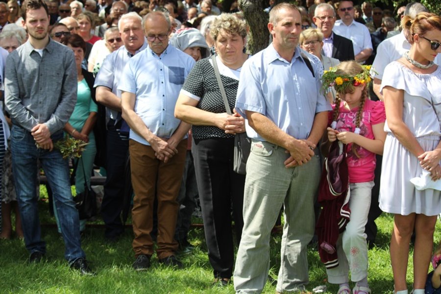 Poświęcili plony, dziękując Bogu