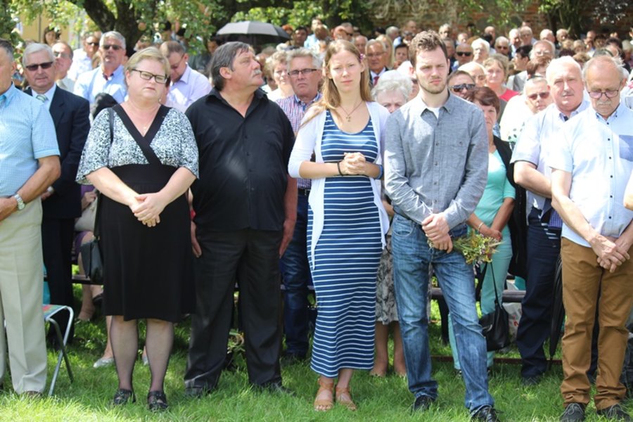 Poświęcili plony, dziękując Bogu