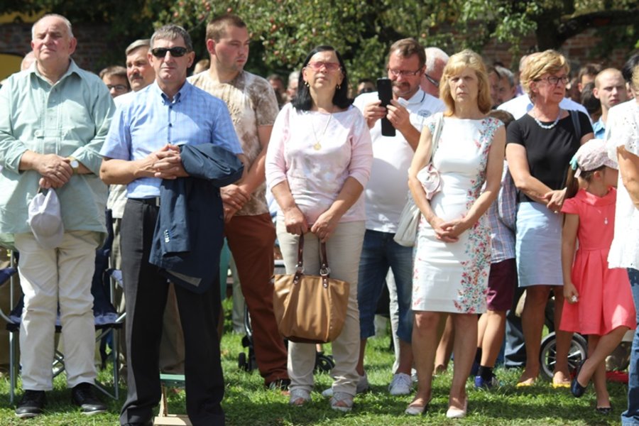 Poświęcili plony, dziękując Bogu